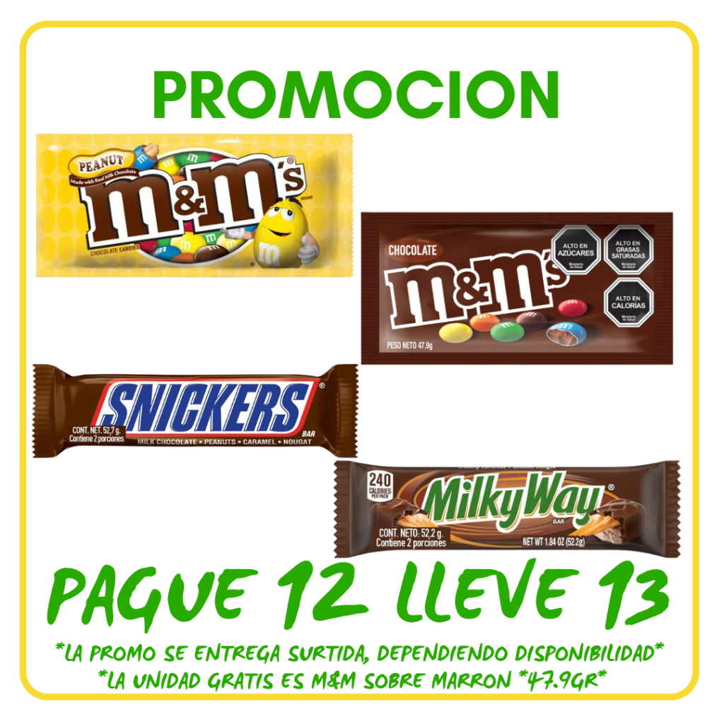 COMBO M&M´S #1 - Confiteria El Puma